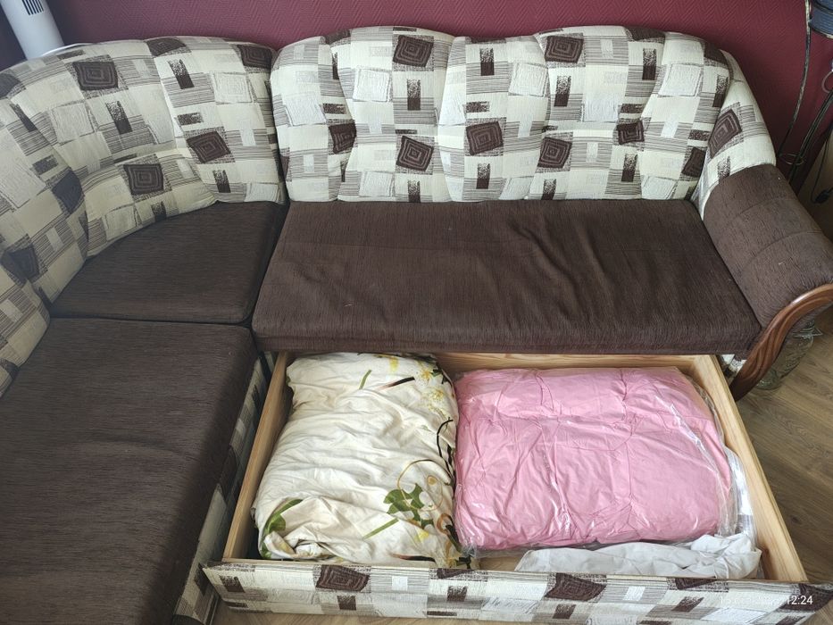 Komplet wypoczynkowy narożnik + 2 fotele