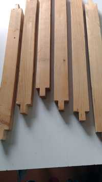 Рейки деревянные для полок