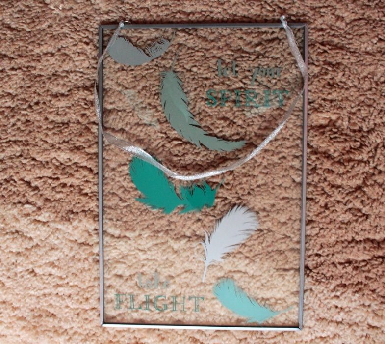 Zawieszka na sciane ozdoba ramka dekoracja