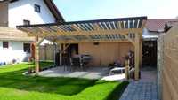 Альтанки  веранди тераси з сонячними батареями 100 % герметизація