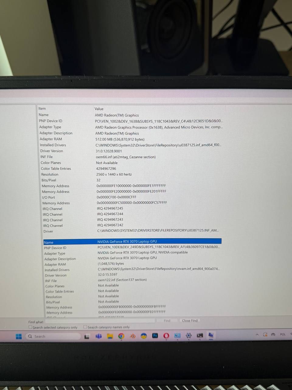 Asus ROG Zephyrus GA503Q - Ryzen 9, 1 TB, Nvidia RTX 3070