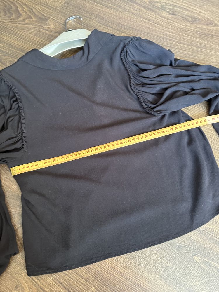 Zara блузка с широким рукавами рубашка