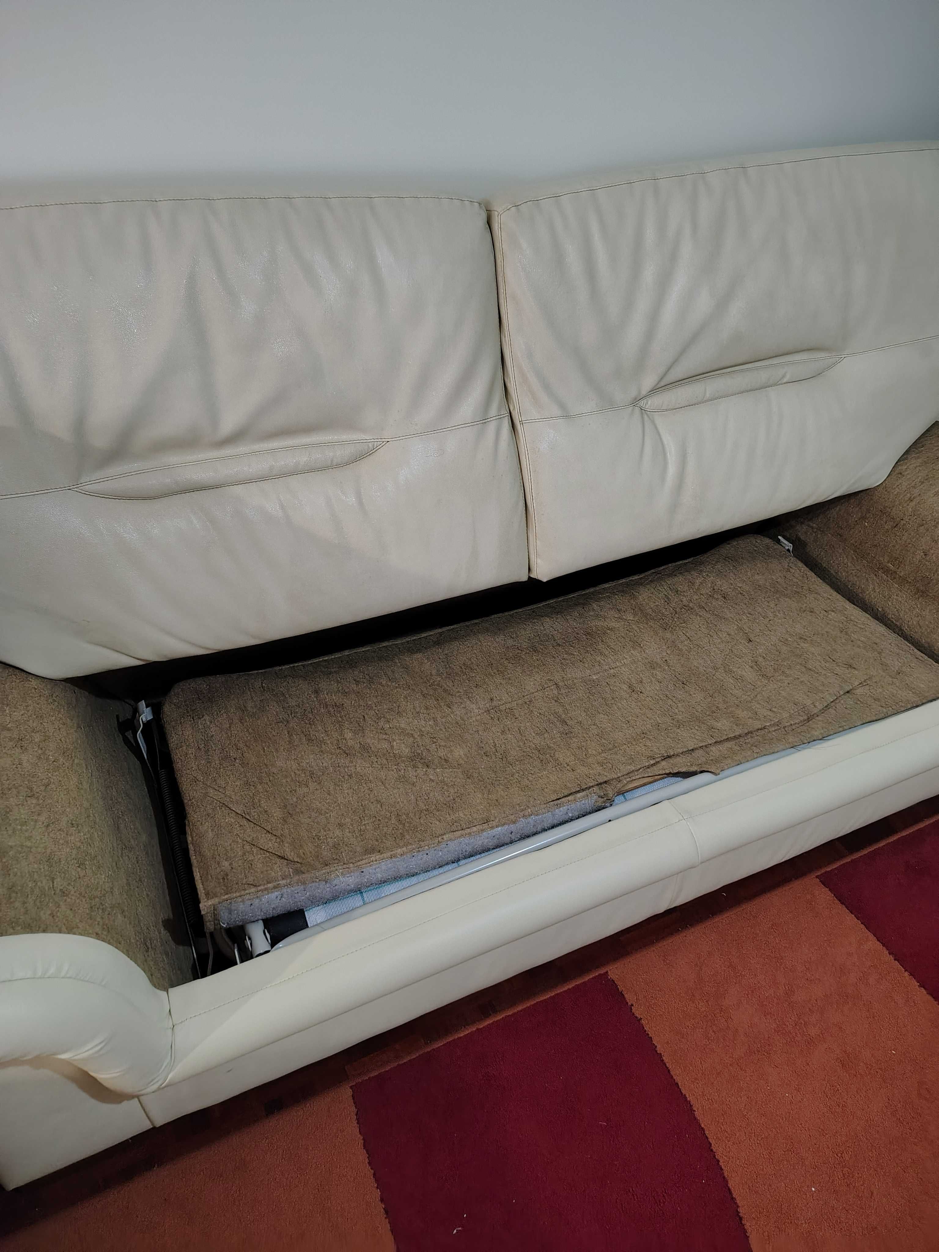 Conjunto de Sofás  - 3+2 lugares c/ cama