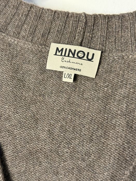 Kardigan 100% Kaszmir MINOU CASHMERE r. L/XL