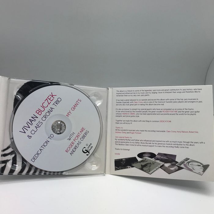 cd - vivian buczek, claes crona - dedication to my