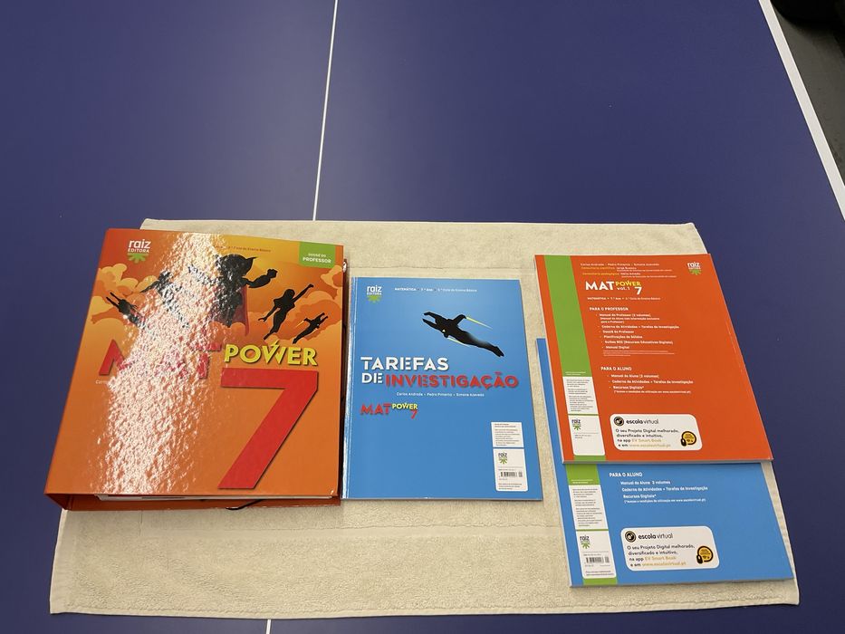 Manuais e dossiê 7° ano de matemática