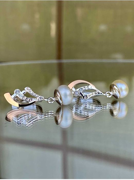 Розкішні довгі сережки, сережки з підвісками