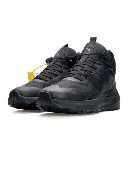 Зимове взуття Salomon Elixir Activ Fur All Black Gore-Tex (Саломон)
