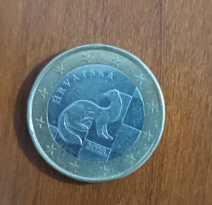 1 Euro da Croácia de 2023 .