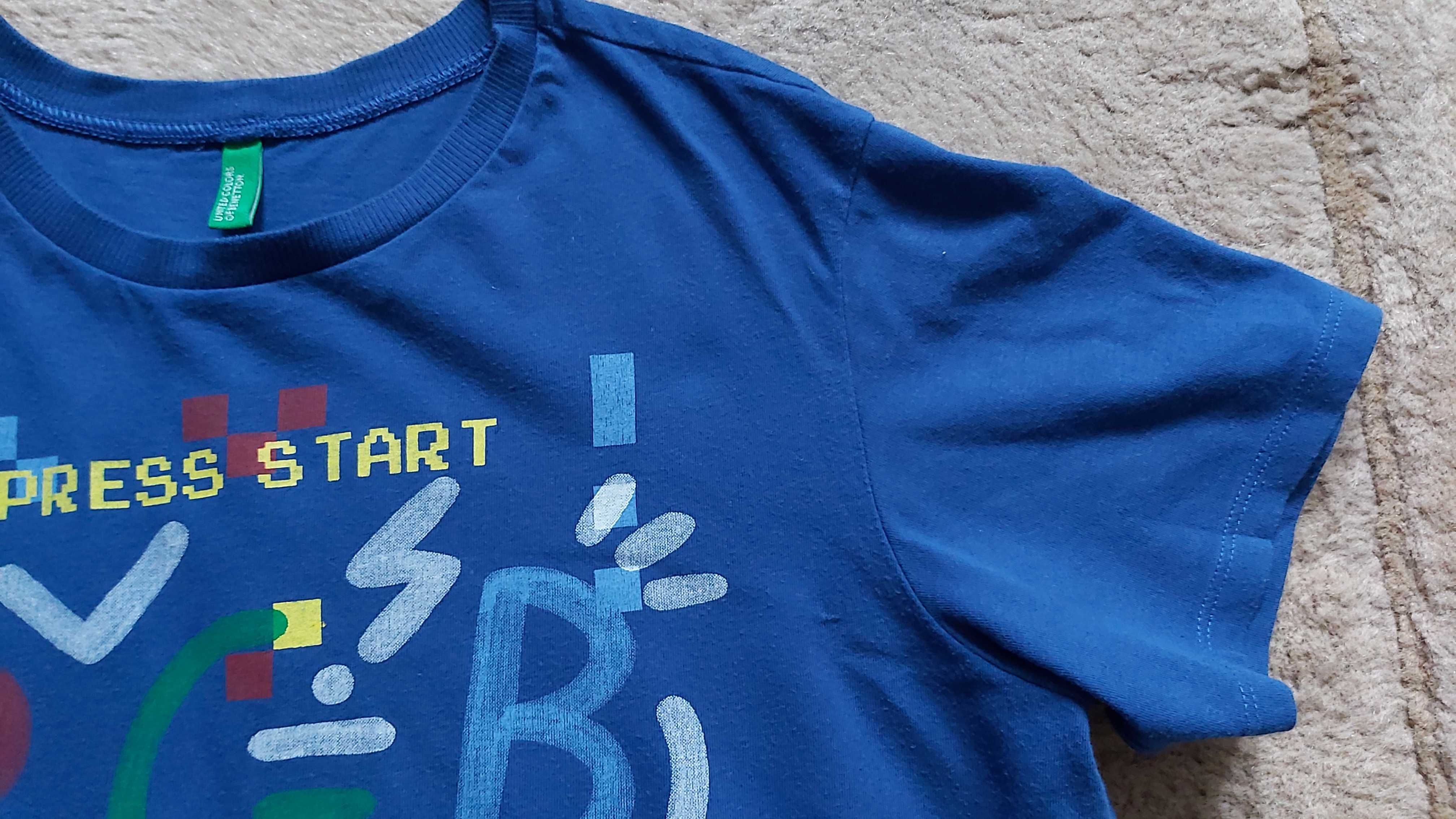 bluzka BENETTON koszulka t-shirt bluzeczka rozmiar 158