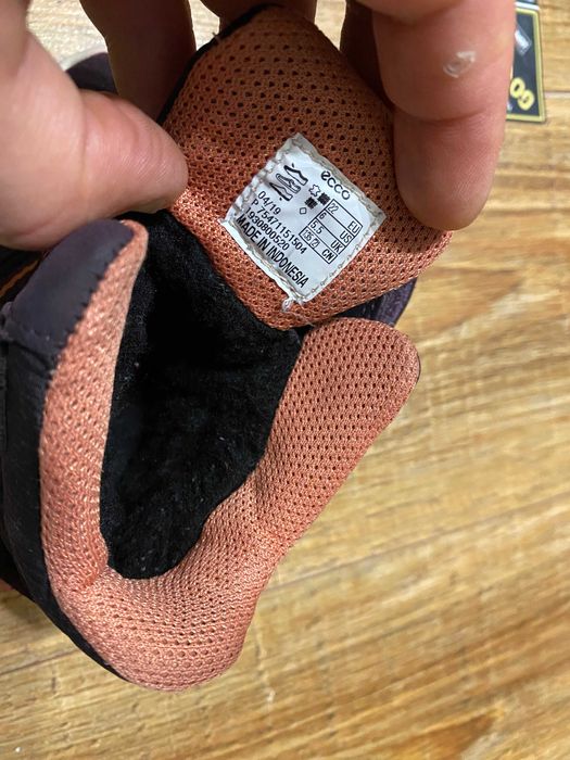 Ecco ботинки зимние сапожки термо черевики на девочку ECCO р.22