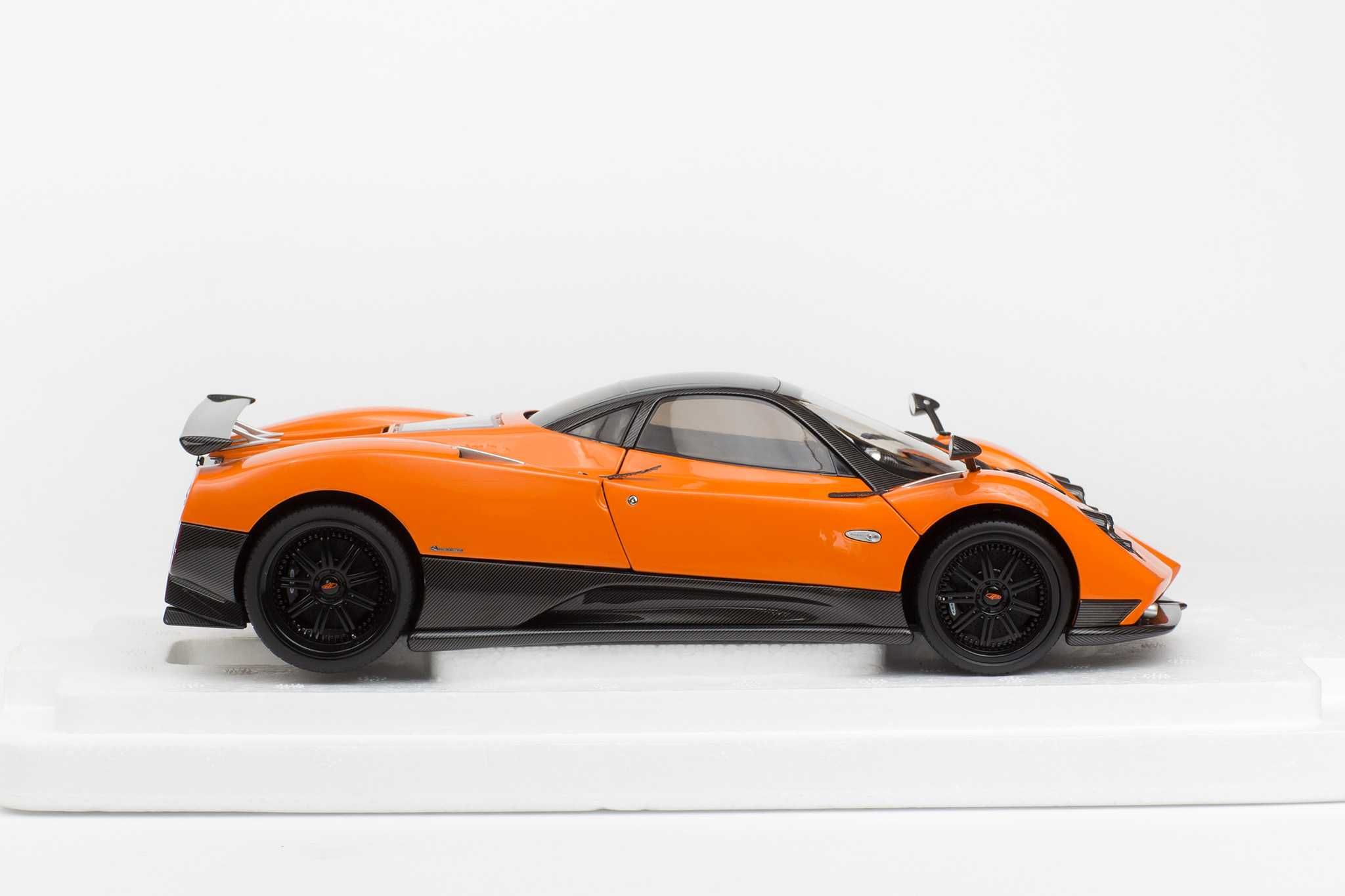 Pagani Zonda F Arancio St Tropez 2005 Almost Real 1:18