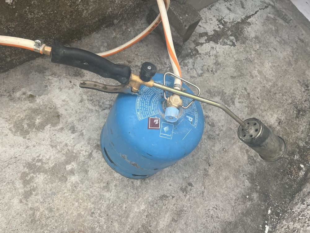Maçarico gas, Lança-chamas