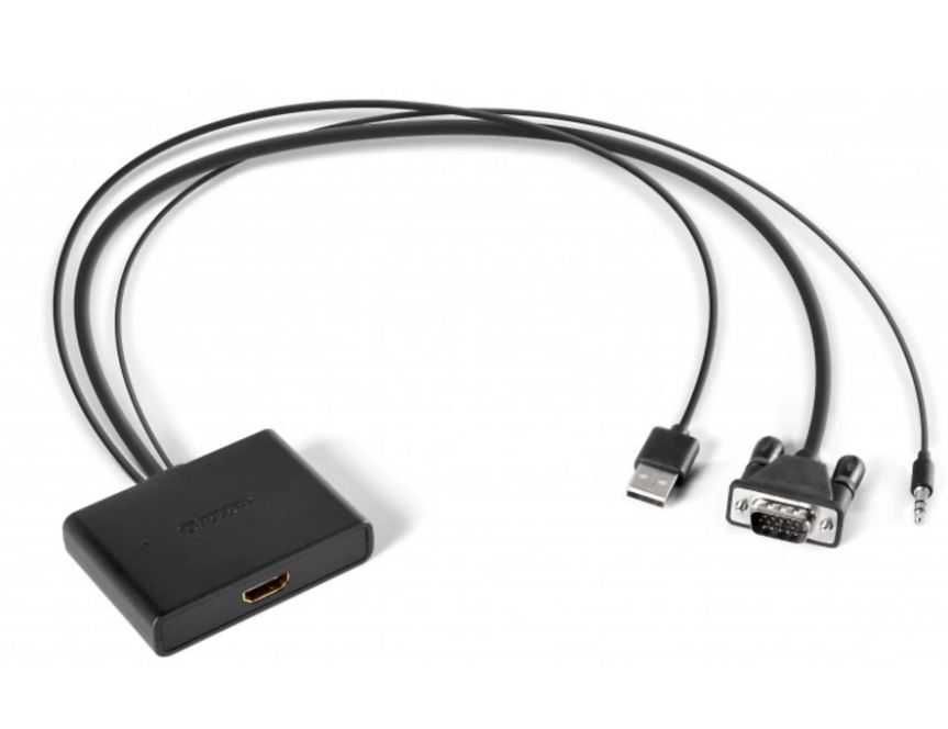 ADAPTER VGA + Audio HDMI przejściówka Sitecom CN-352 NOWY s839