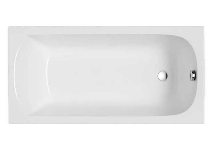 Ванна прямокутна 160х70 см CLASSIC акрилова з ніжками Polimat