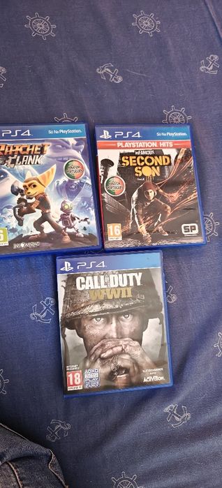 Infamous Secon son, ratcher e clank e wwii ps4