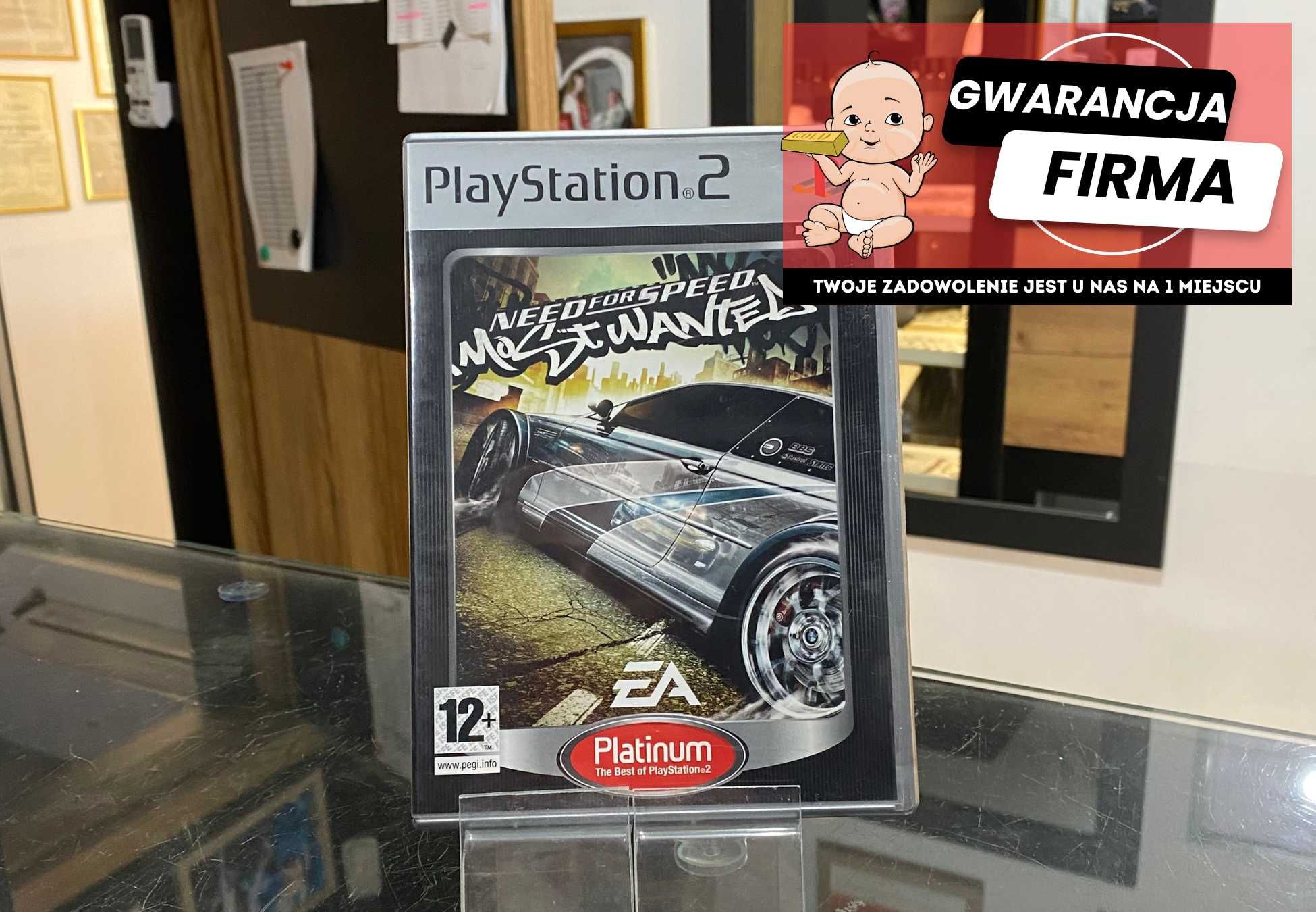 Gra PS2 Need For Speed Most Wanted POLSKA WERSJA JĘZYKOWA