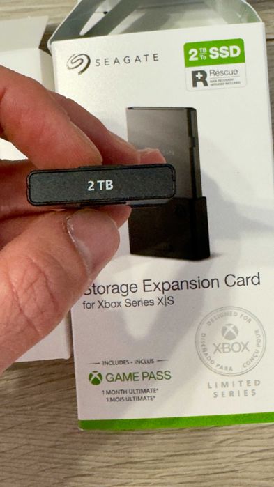 Seagate 2Tb storage expansion card Xbox Series X | S
