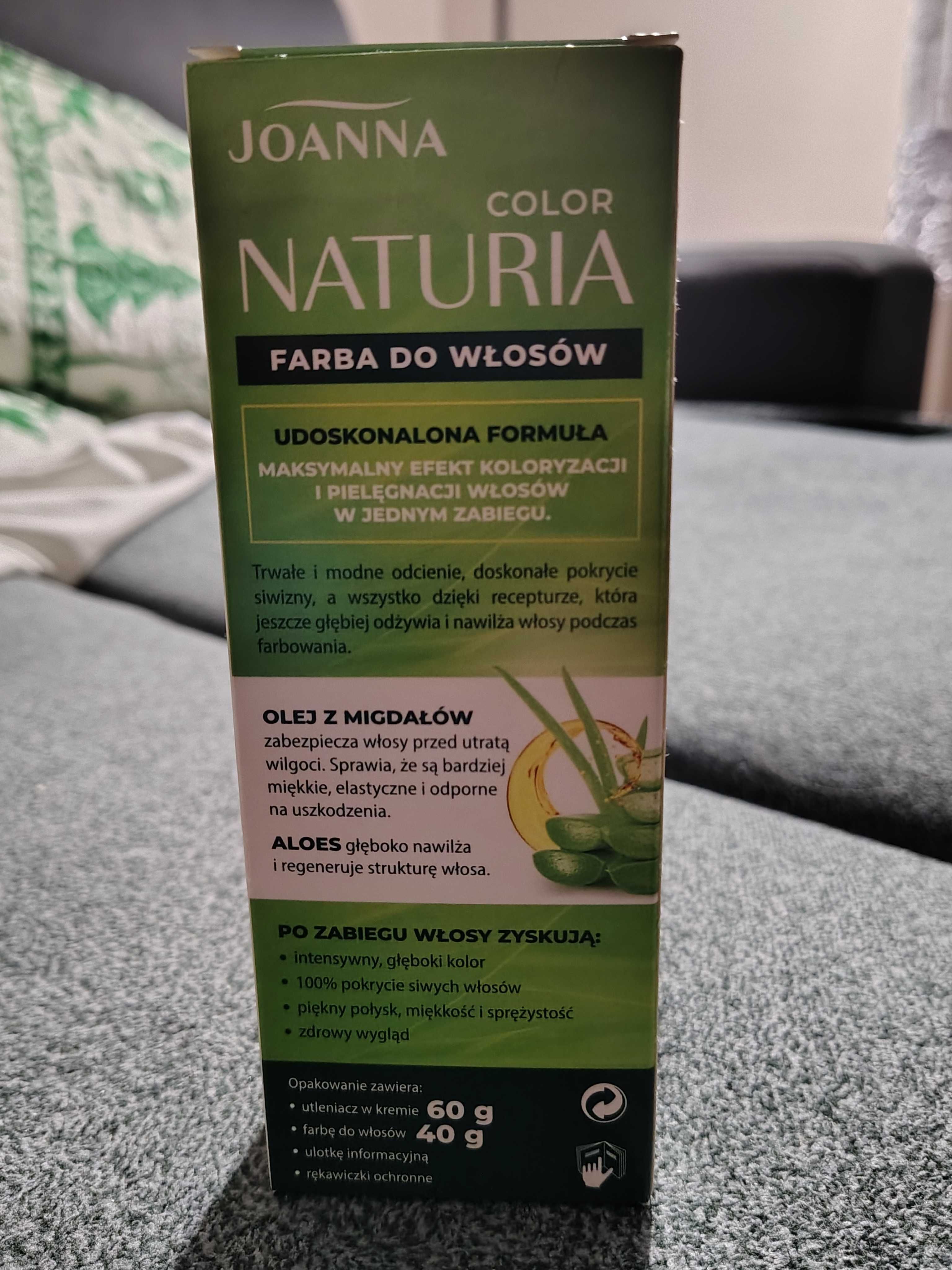 NOWA farba do włosów kolor czarny, 2 szt