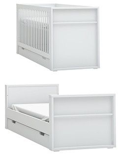 Łóżeczko Vox Milk z możliwością przerobienia na tapczanik