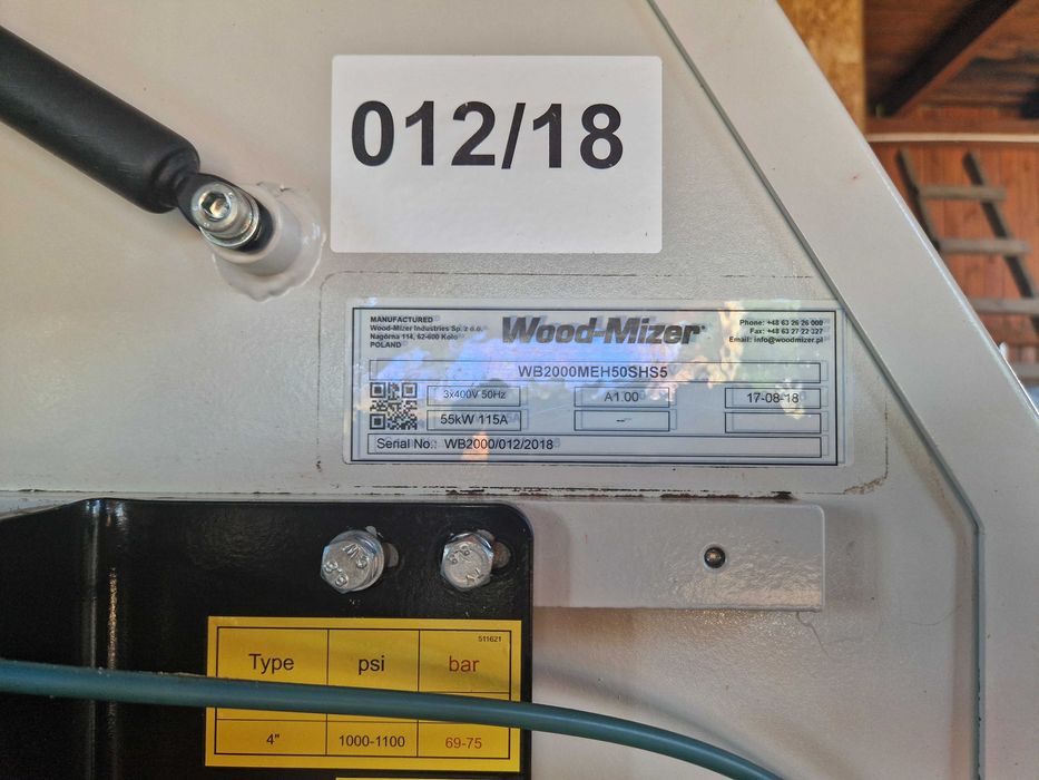 Trak Wood Mizer WB 2000 + LD