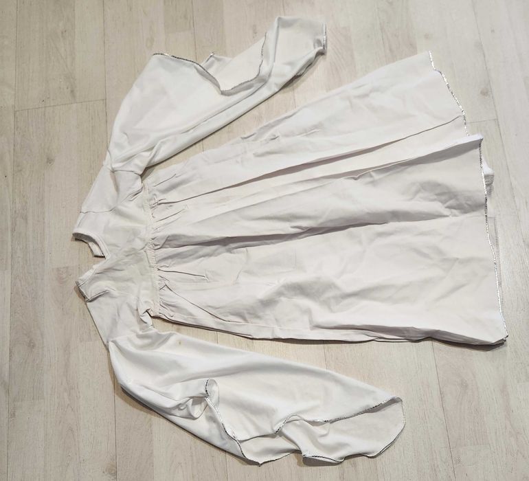 strój szata aniołkajasełka aniołek śnieżynka 91