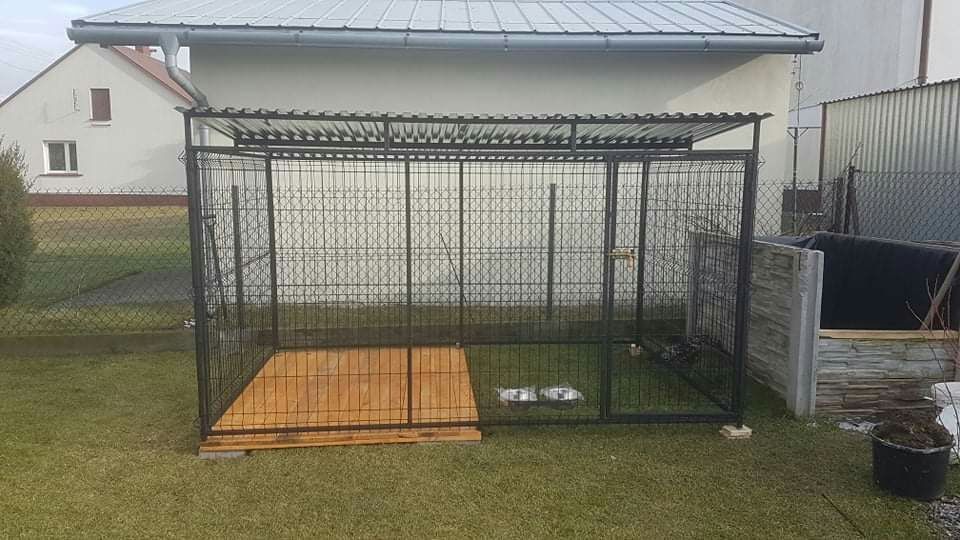 Kojec dla psa 3x2m mocny i solidnie wykonany. Panel3D