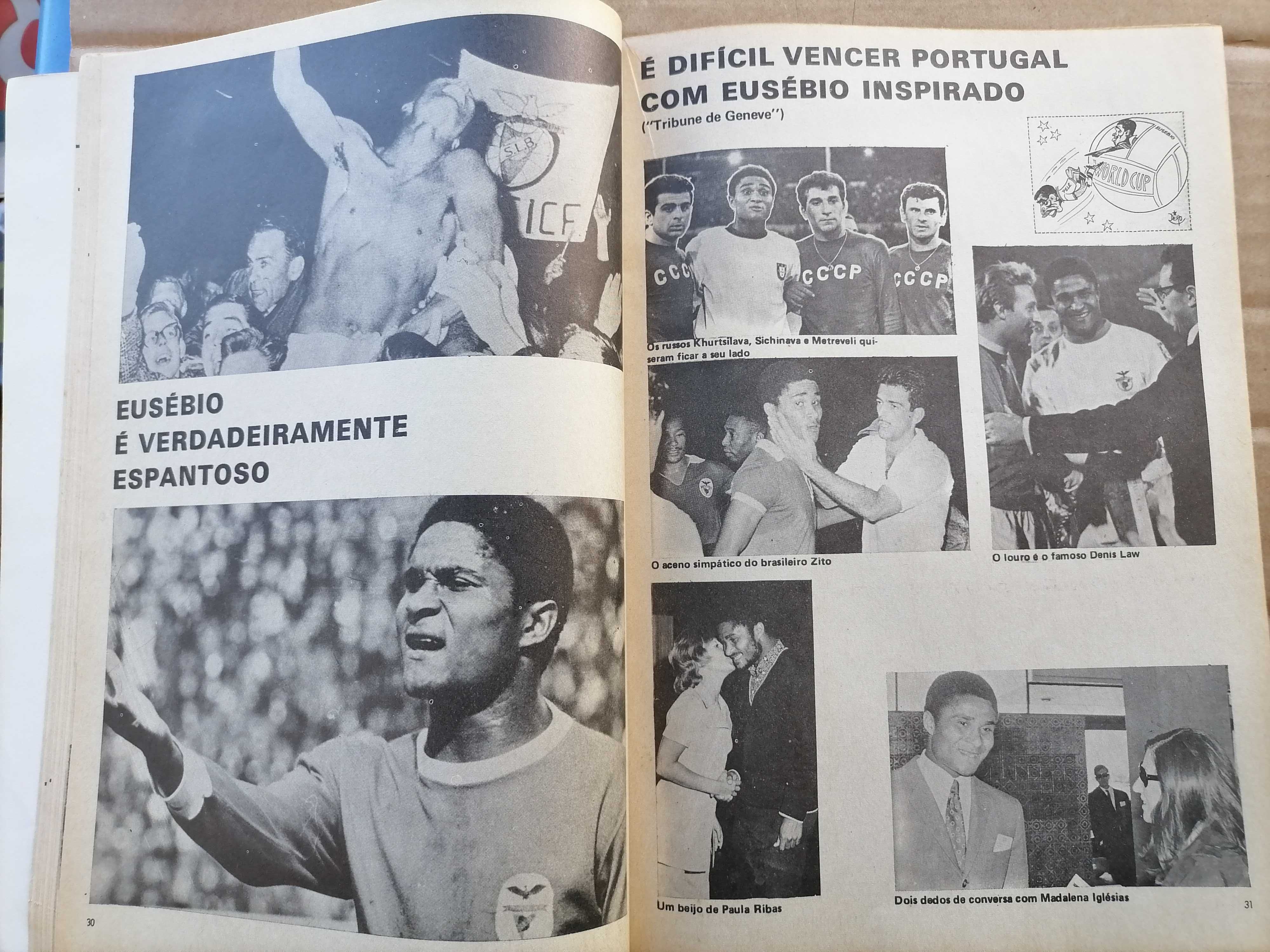 EUSÉBIO A Última Biografia 1973 Fotos do Arquivo Pessoal do "REI"