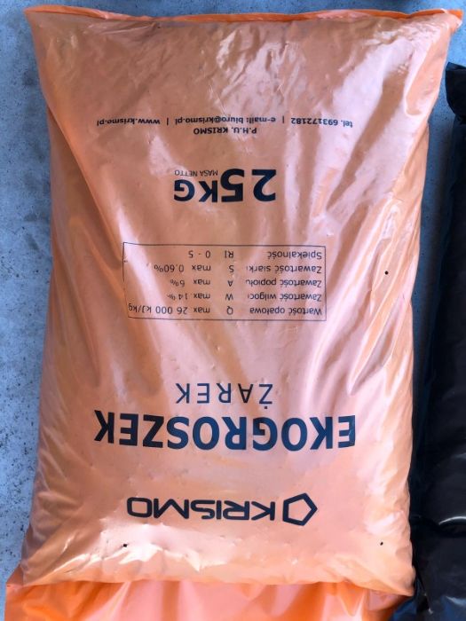 Polski Ekogroszek  26MJ/kg Workowany Węgiel Opał DOSTAWA GRATIS*