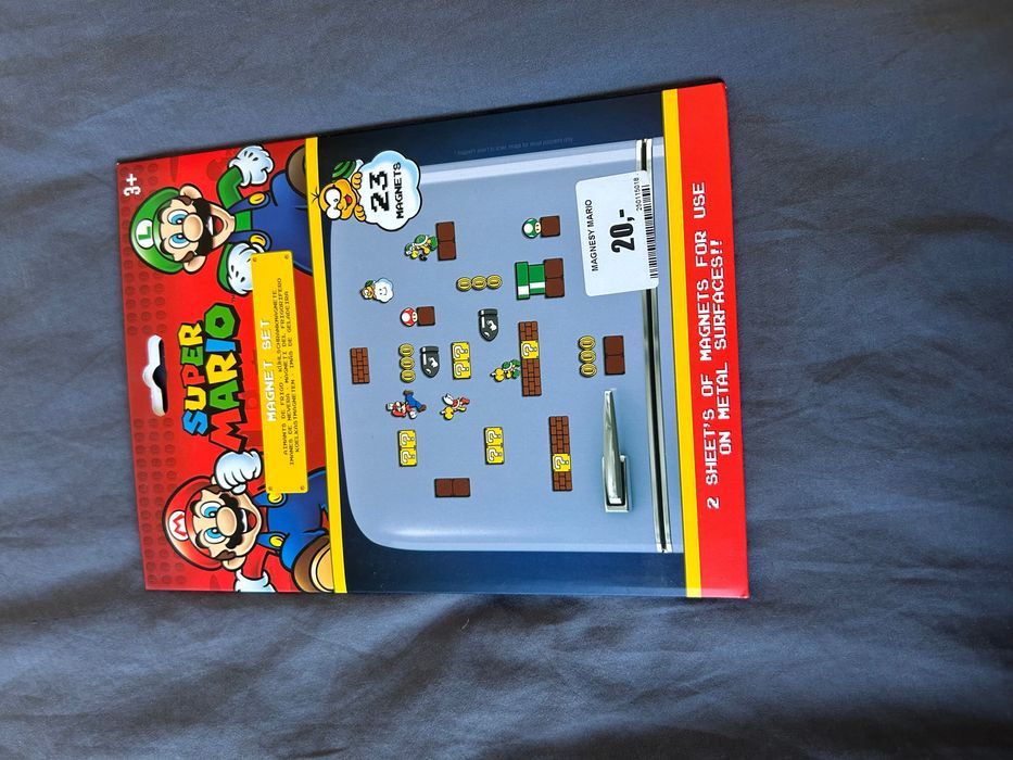 Zestaw magnesów super Mario