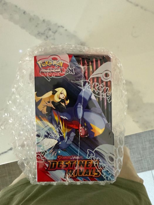 Booster box cartas Pokémon destined rivals selada