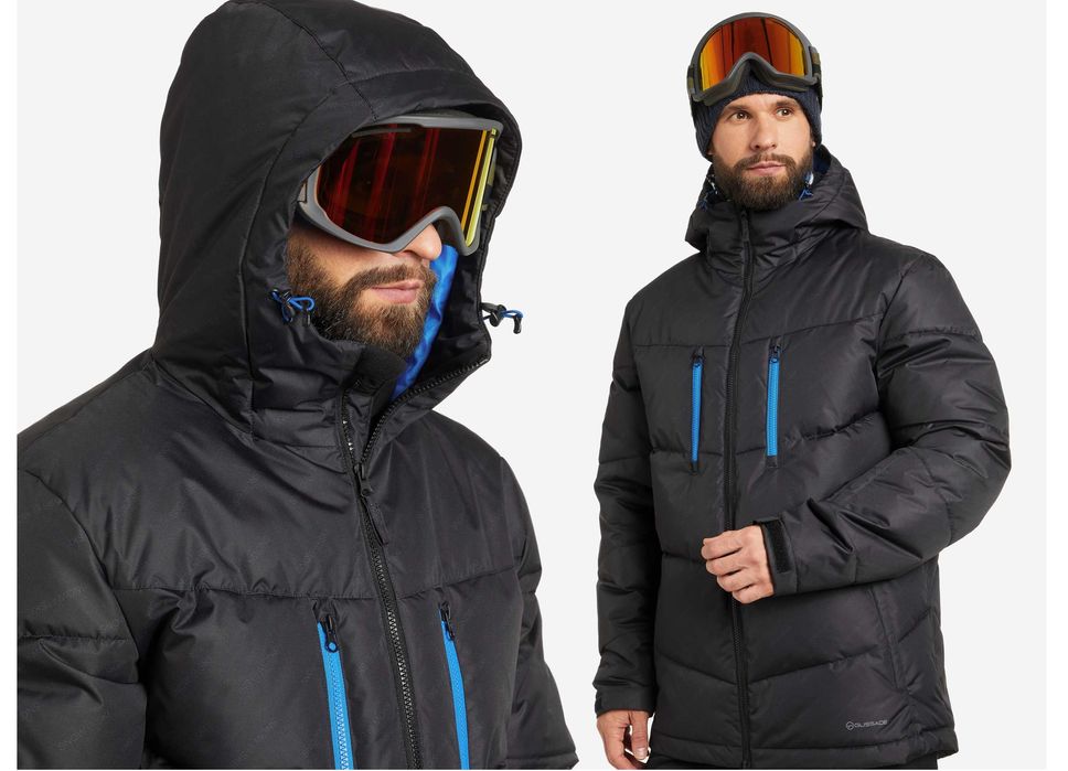 L ЧОЛОВІЧА ЛИЖНА СНОУБОРД КУРТКА горнолыжная мужская лыжная