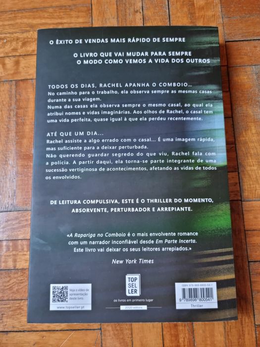 Livro - A Rapariga no Comboio