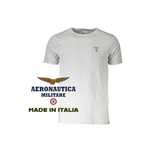 T-shirt Koszulka męska AERONAUTICA MILITARE SZARY r. XXL hit