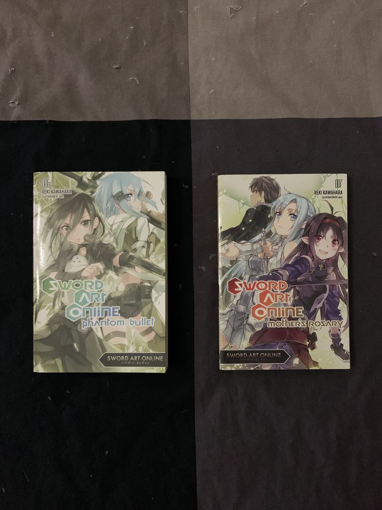 Sword art online Light Novel 6,7