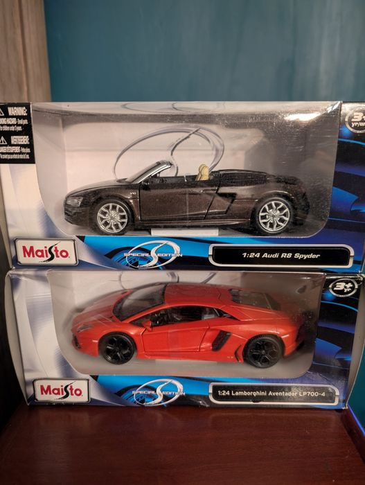 4 autka Maisto skala 1:24 nowe