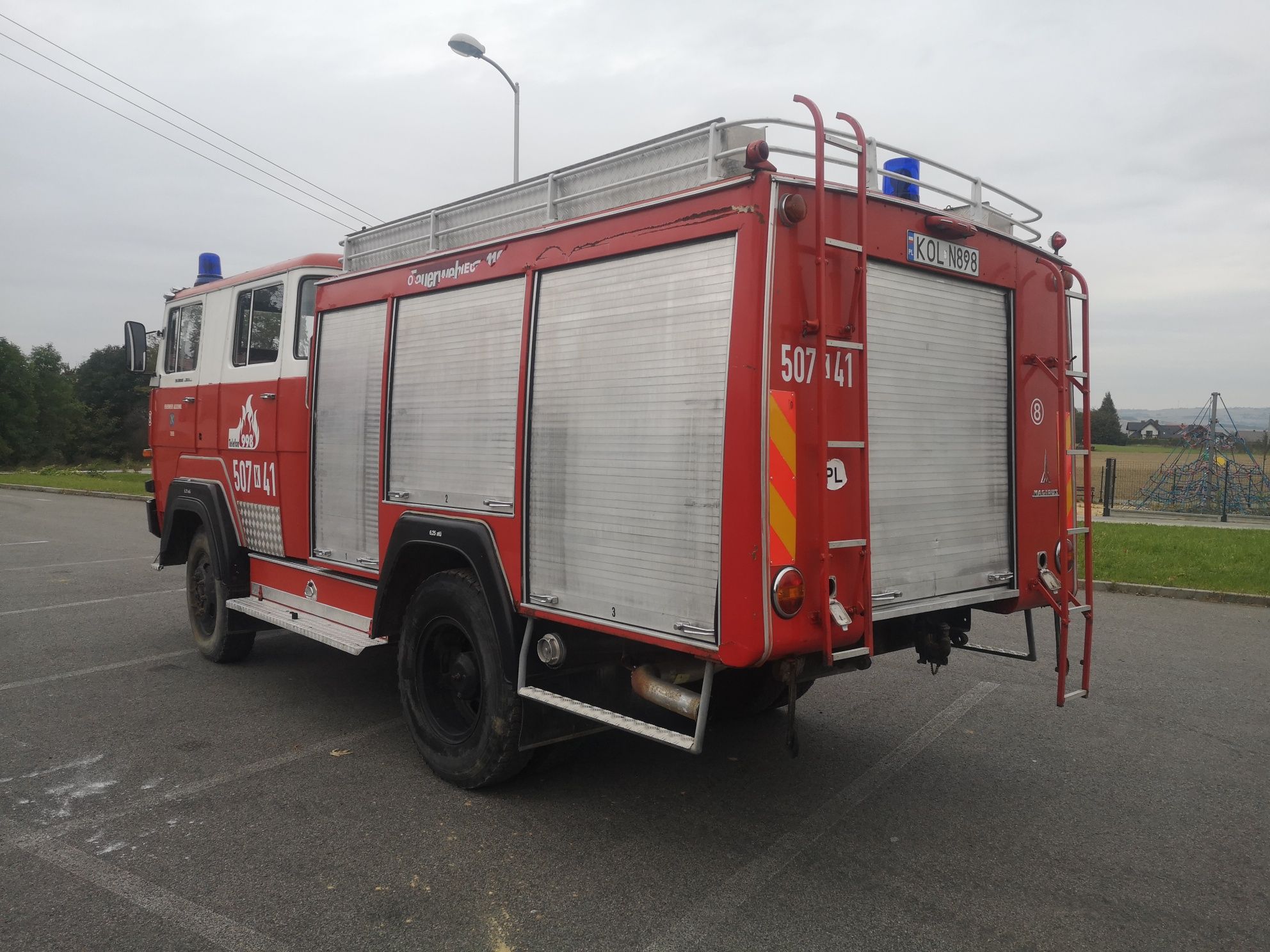 Deutz magirus 170 d 11 4x4 kamper off-road