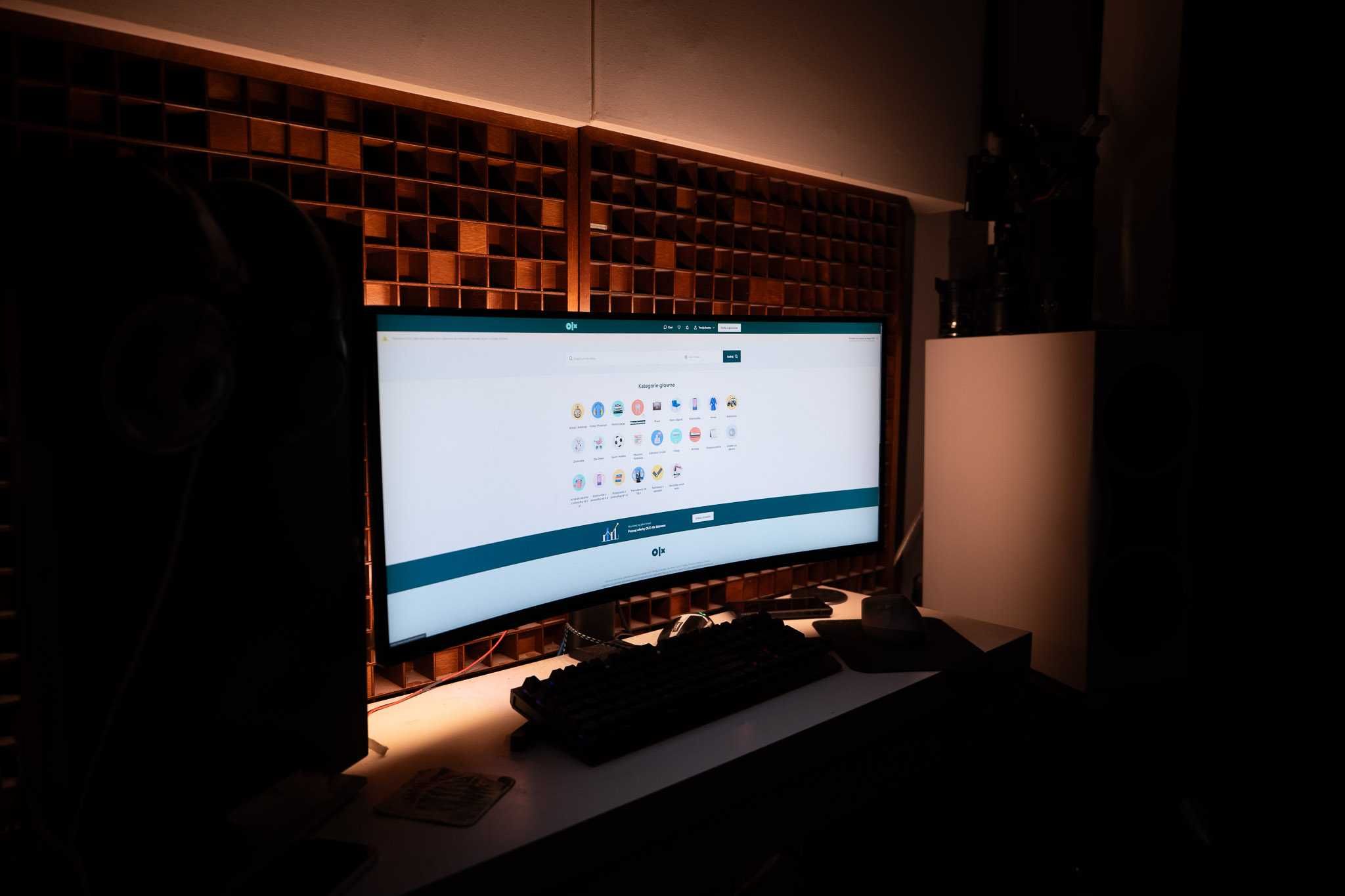 Monitor Xiaomi Mi Curved 34" UltraWide 21:9 + LED Ambilight