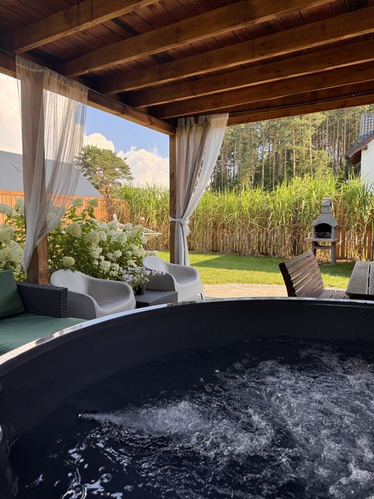 Wolne 31-2.11 Domek na wyłączność sauna, jacuzzi, domek z balią prywa