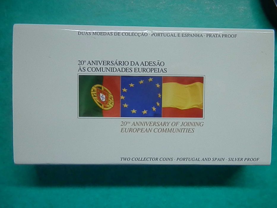 1390 - Euro: 10,00€x2 20º Aniv. adesão Portugal e Espanha, por 98,00