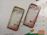 Etui Case Flowers do Samsung Galaxy S8 G950F + Szkło