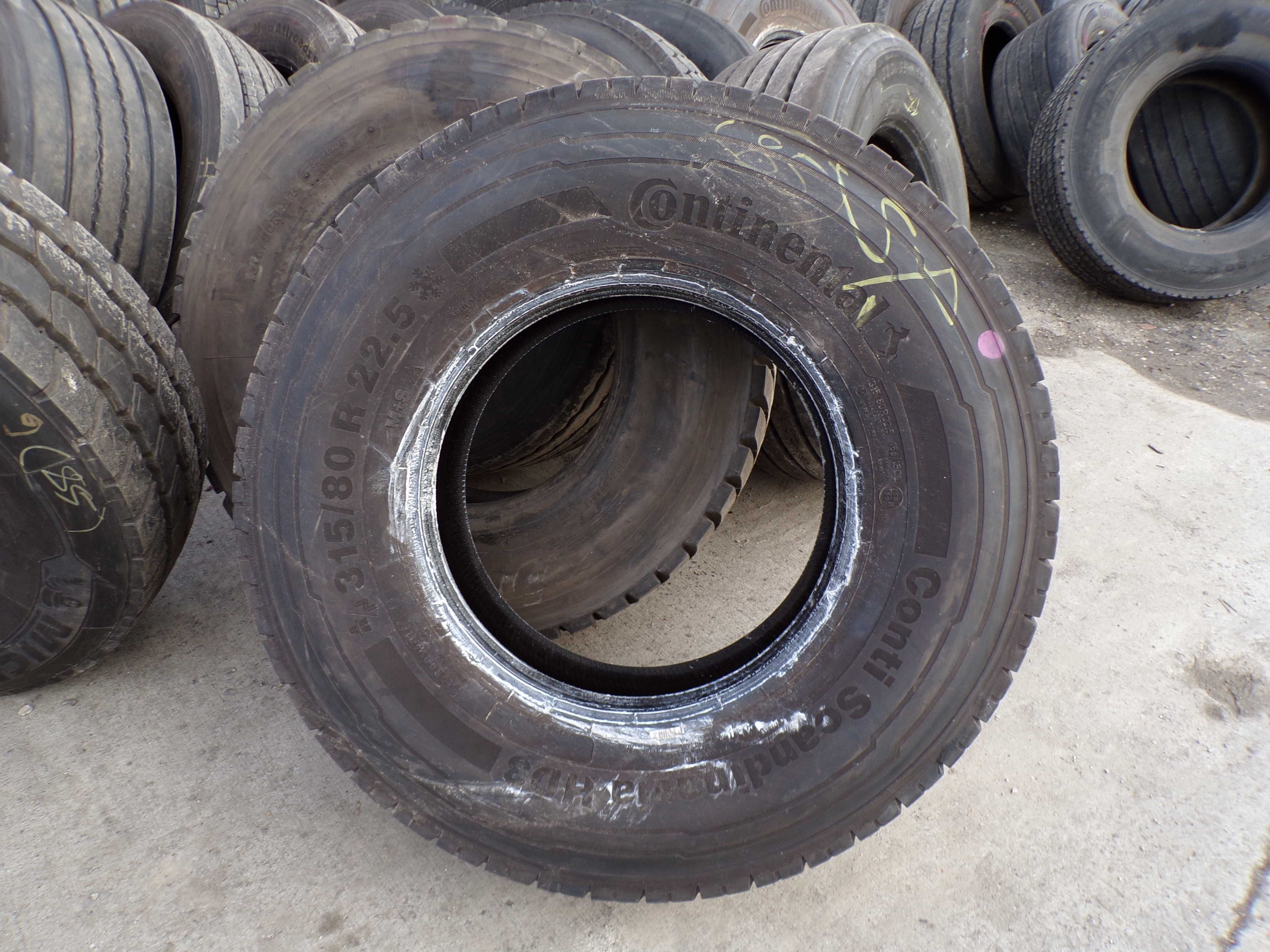 Opona 315/80R22.5 CONTINENTAL SCANDINAVIA HD3 (750 netto)