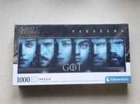 NOWE Puzzle Gra o tron 1000 elementów Game of Thrones GOT Clementoni