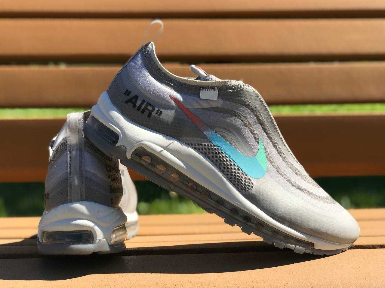 Кроссовки Nike Air Max 97 Off White Gray.