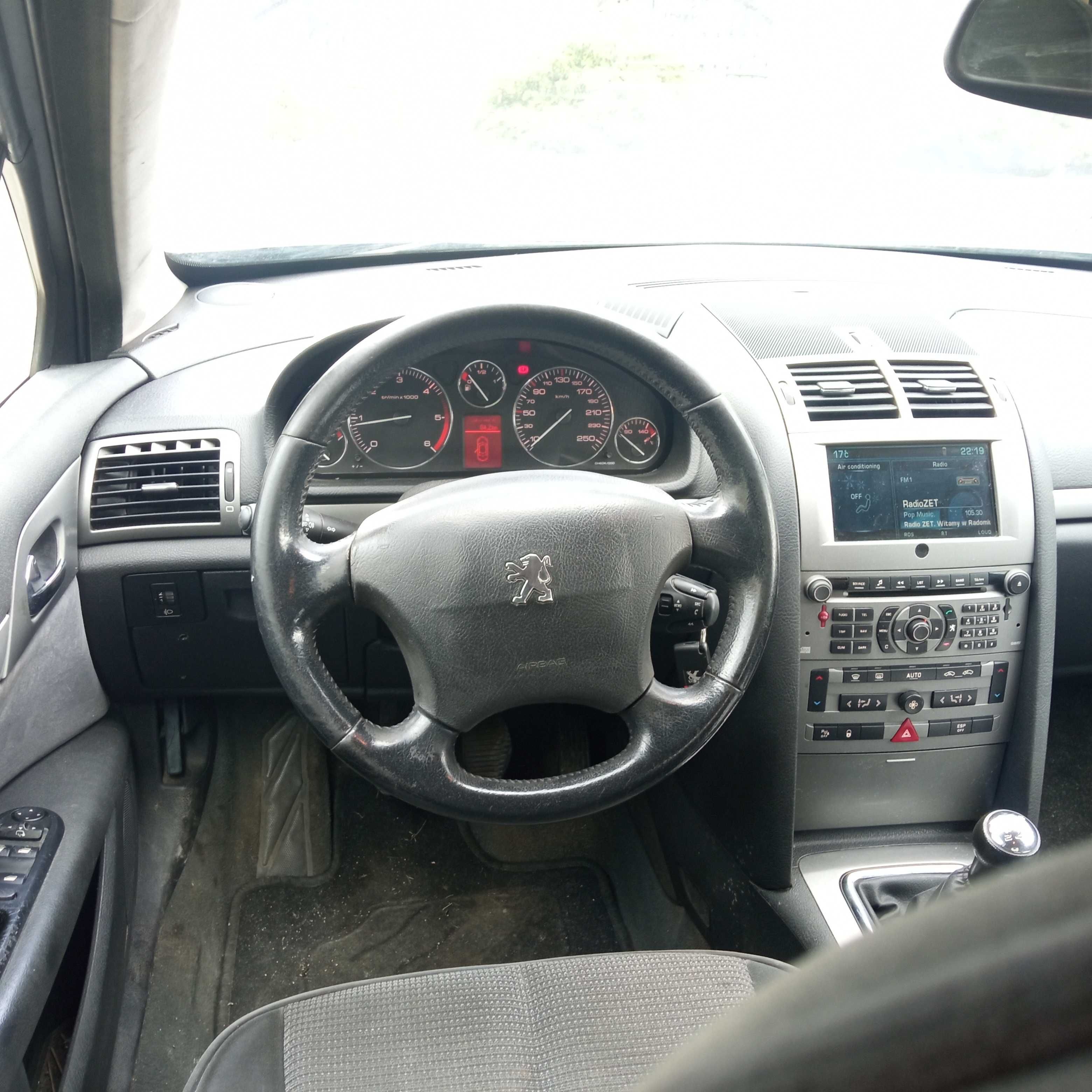 Peugeot 407 /1.6 HDI/110 KM/Navi/klimatronik/