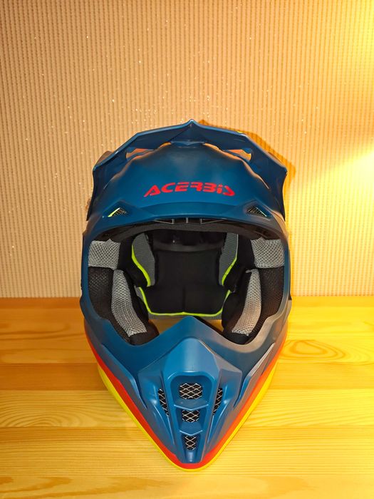 kask cross rozmiar xs 54cm