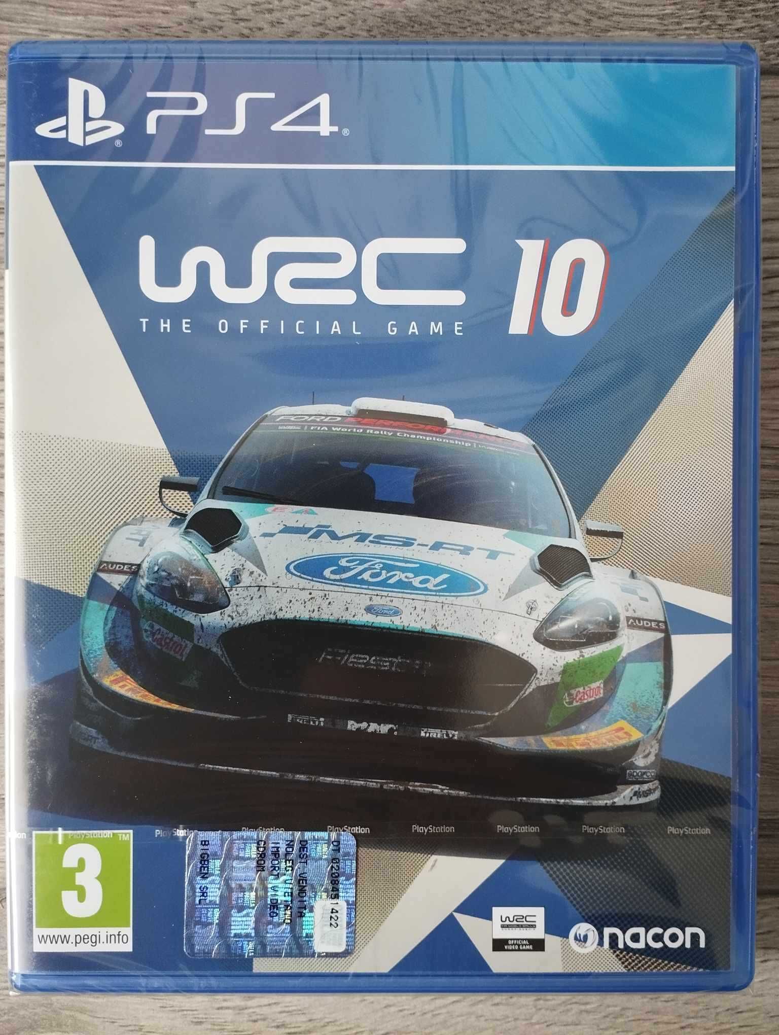Nowa Gra WRC 10 The Official Game PS4/PS5 Playstation