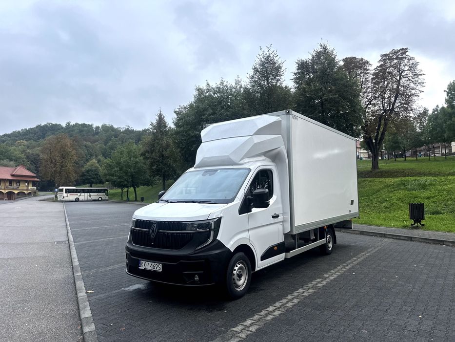 NOWY Renault Master 2025 Kontener Wynajem / WYPOŻYCZALNIA Bus Plandeka