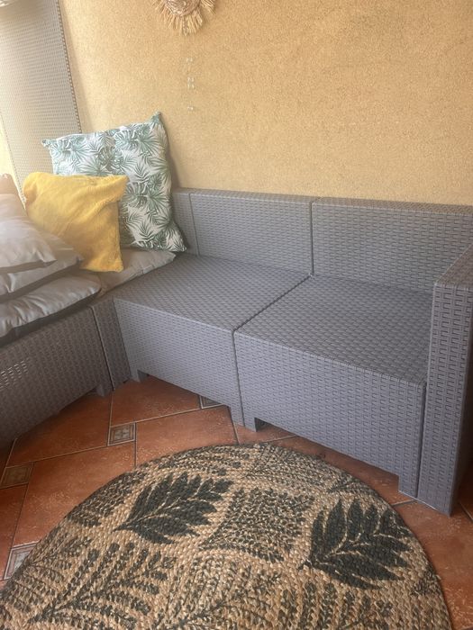 Narożnik technorattan