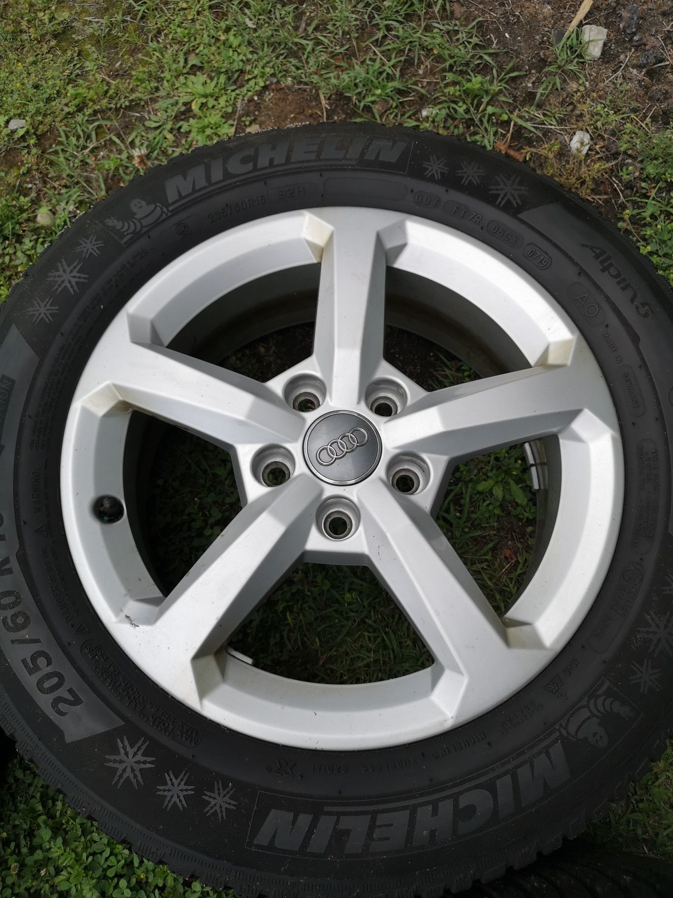 Felgi aluminiowe 5x112 16x6j et43 Audi VW Skoda